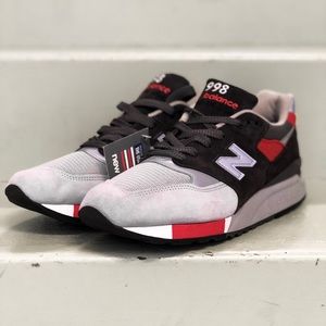 New Balance 998 Age of Exploration Suede Sneakers